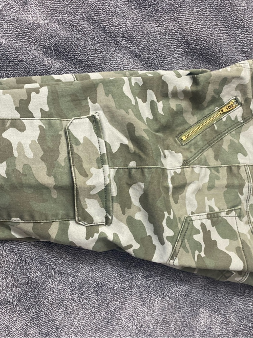 NWT Justice Girls Camo Cargo Jeggings – Size 12 - Picture 5 of 8